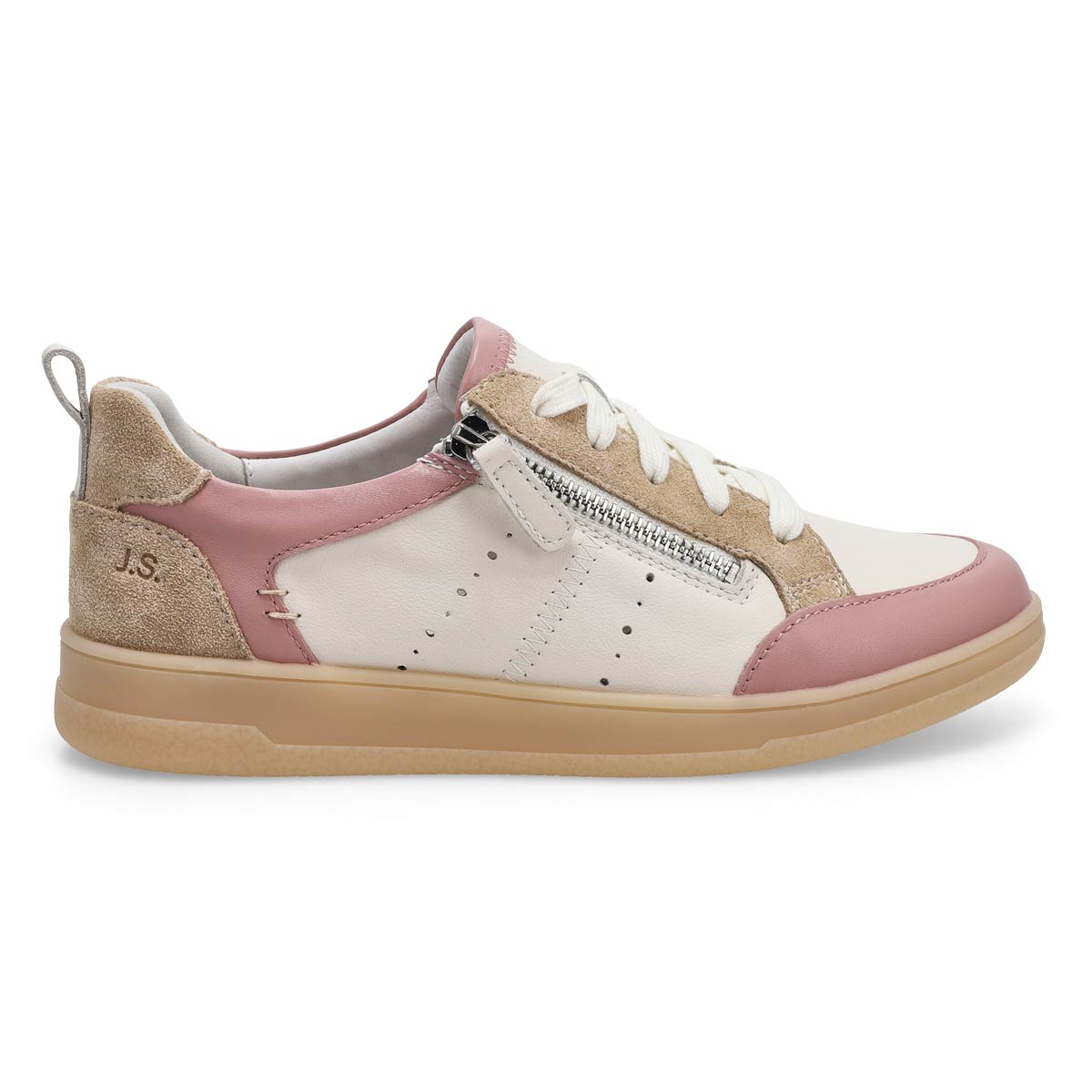 Baskets à lacets JADE 05, rose multi, femmes