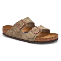 Women's  Arizona Soft Footbed 2 Strap Sandal - Taupe