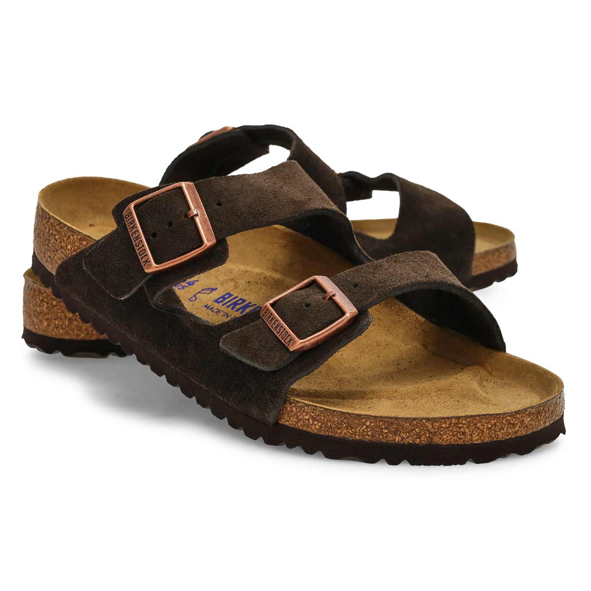 Men's Arizona 2-Strap Cork Footbed Sandal - Mocha