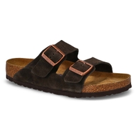 Women's Arizona SF 2 Strap Sandal- Mocha