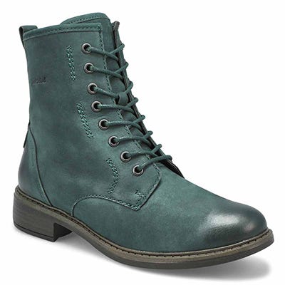 Bottes militaires SELENA 06, bleu cobalt, femmes