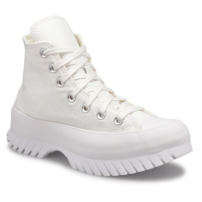 Lds Chuck Taylor All Star Lugged 2.0 Hi Top Platform Sneaker - White