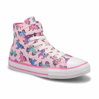 Girls' Chuck Taylor All Star  Unicorn Hi Top Sneaker - Pink/Multi