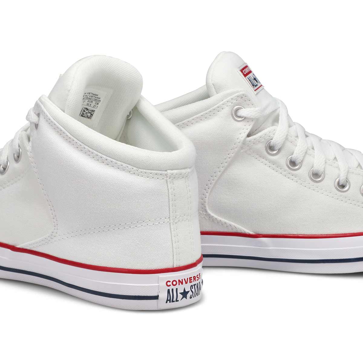 Baskets CHUCK TAYLOR ALL STAR HIGH STREET, blanc/rouge, hommes