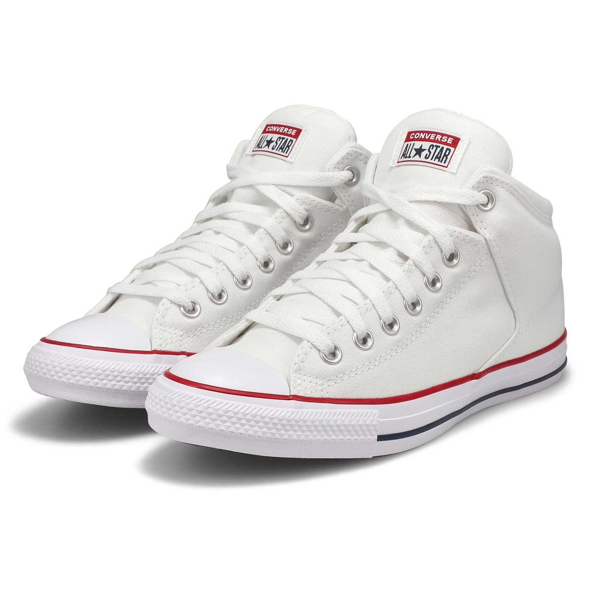 Baskets CHUCK TAYLOR ALL STAR HIGH STREET, blanc/rouge, hommes