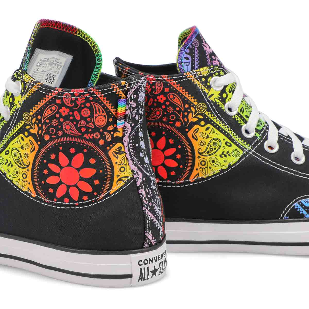 Espadrille CT ALL STAR HI PRIDE, noir multi, homme