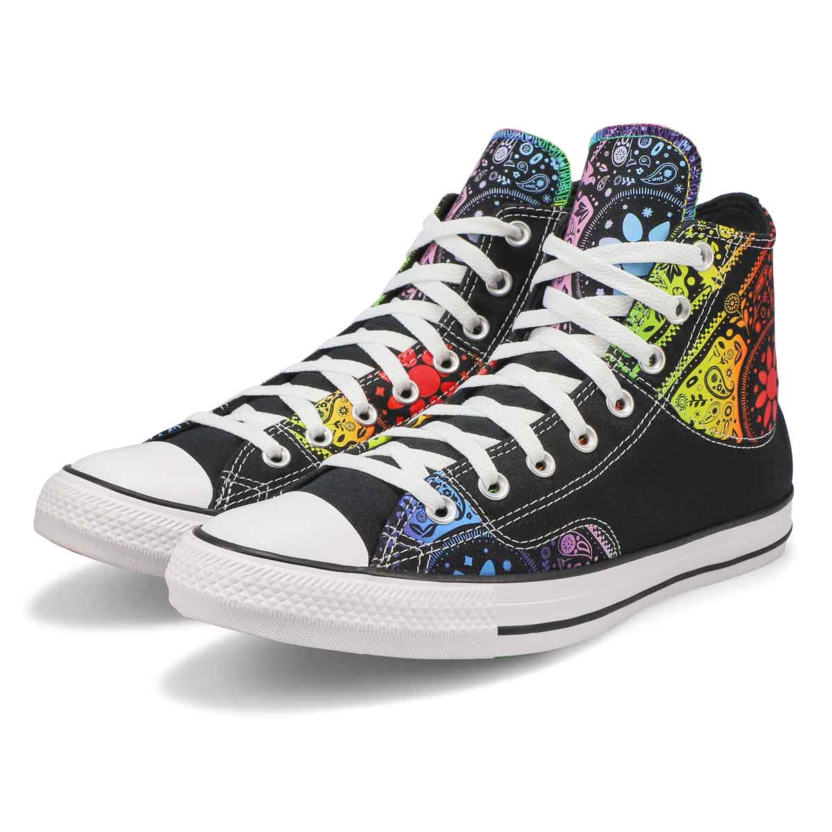 Espadrille CT ALL STAR HI PRIDE, noir multi, homme