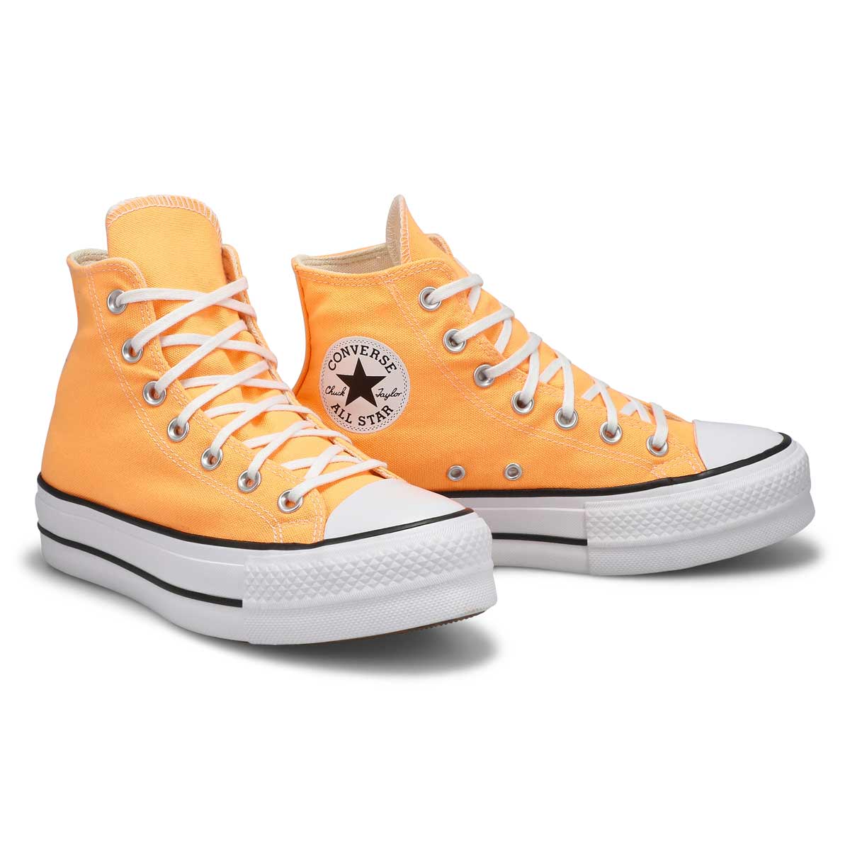 Baskets hautes à plateforme CHUCK TAYLOR ALL STAR HI, faisceau pêche, femmes