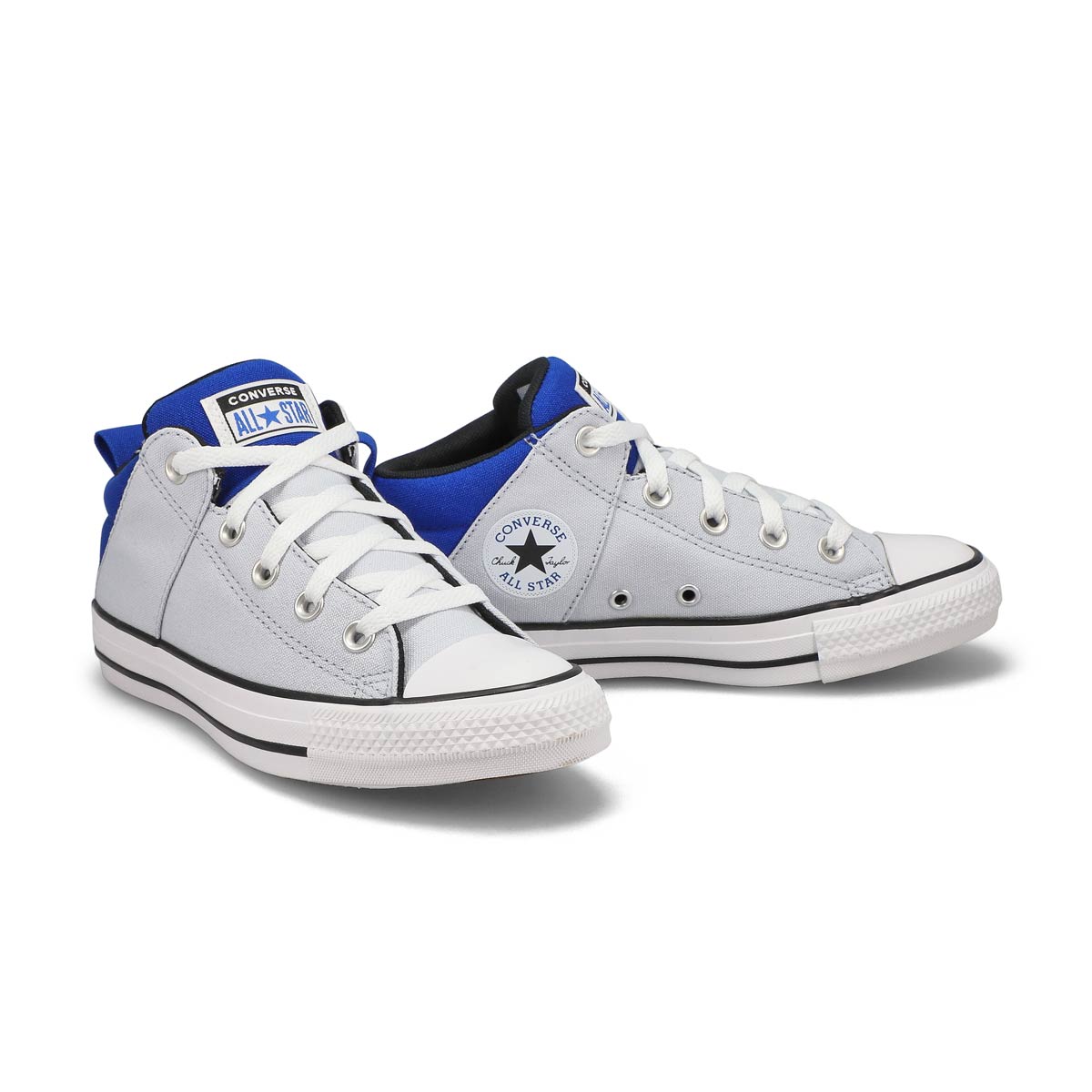 Boys' Chuck Taylor All Star Axel Retro Sport Block Sneaker - Ghost/Blue