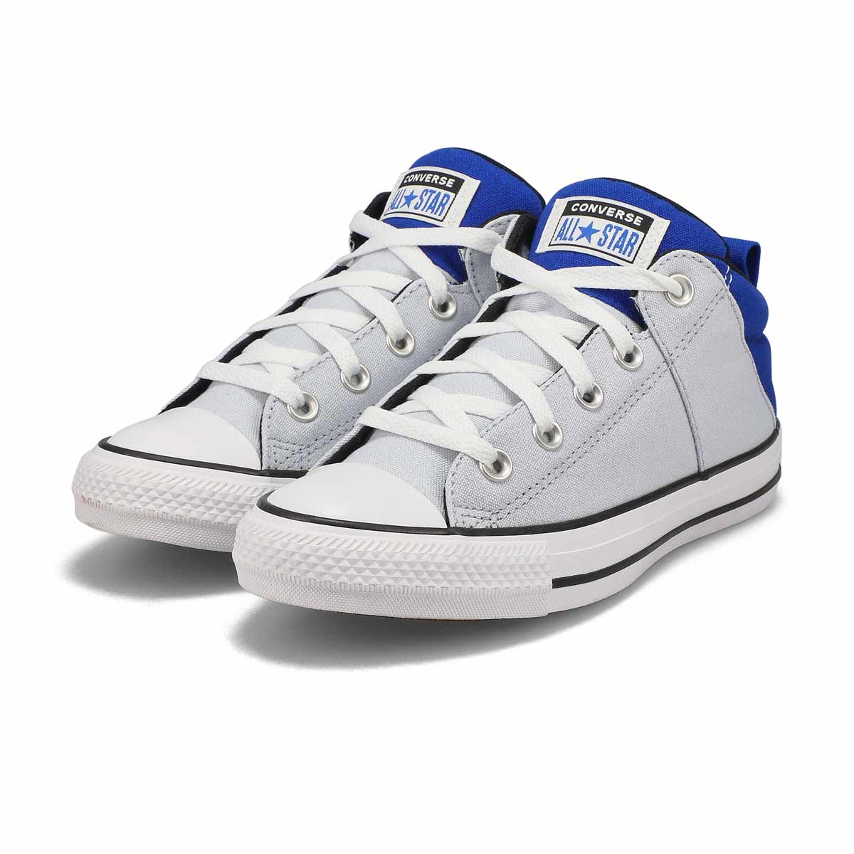 Boys' Chuck Taylor All Star Axel Retro Sport Block Sneaker - Ghost/Blue