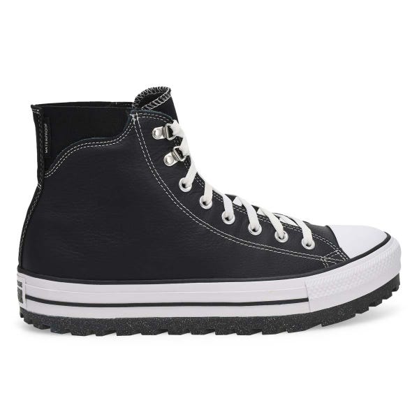 Botte imperméable CHUCK TAYLOR ALL STAR CITY TREK, noir/blanc/argent, hommes