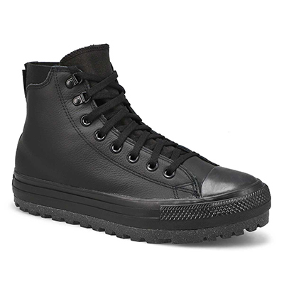 Botte imperméable Chuck Taylor All Star City Trek, noir/noir, hommes