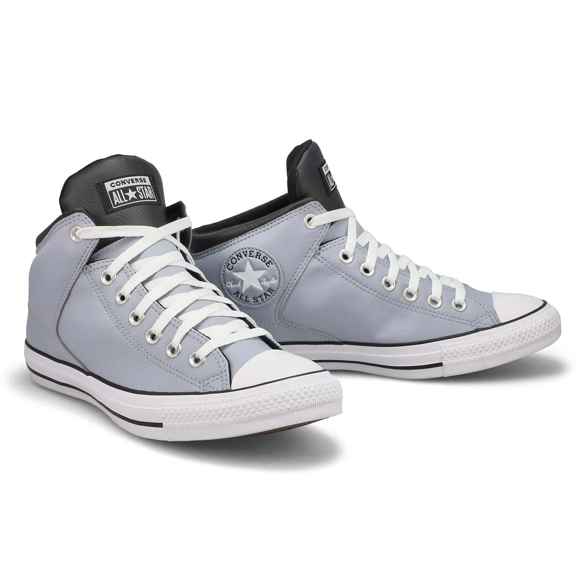 Baskets CHUCK TAYLOR ALL STAR HIGH STREET, argent/noir, hommes