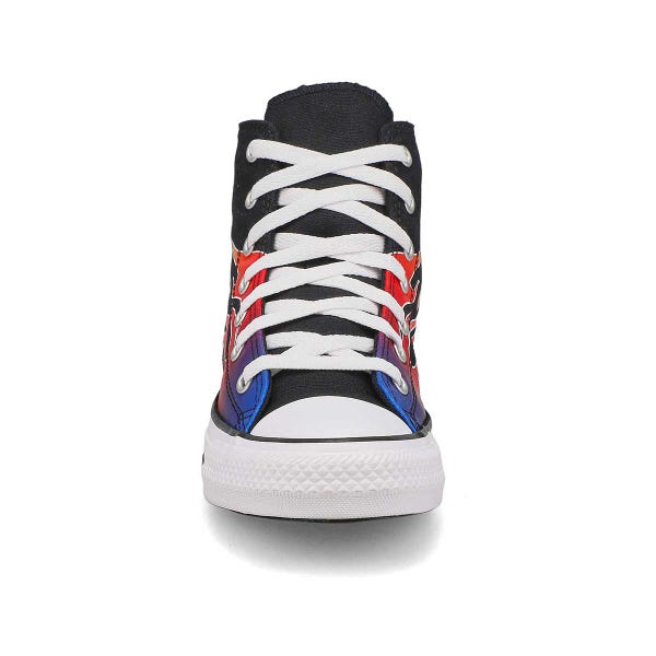 Baskets hautes CHUCK TAYLOR ALL STAR CARS HI TOP, noir/noir/blanc, enfants