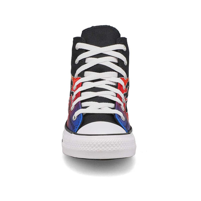 Baskets hautes CHUCK TAYLOR ALL STAR CARS HI TOP, noir/noir/blanc, enfants