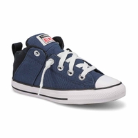 Boys' Chuck Taylor All Star Axel Mid Sneaker- Navy/Black