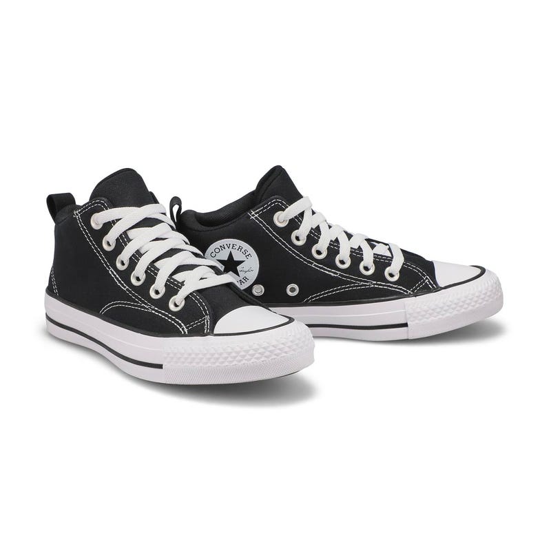 Baskets CHUCK TAYLOR ALL STAR MALDEN STREET MID, noir/noir/blanc, garçons