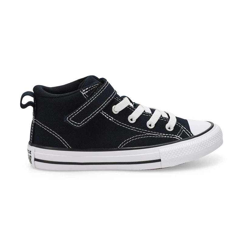 Baskets CHUCK TAYLOR ALL STAR MALDEN STREET MID, noir/noir/blanc, enfants