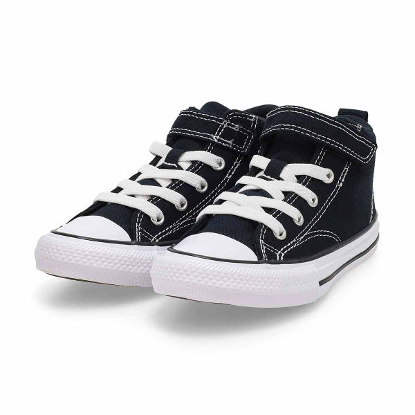 Baskets CHUCK TAYLOR ALL STAR MALDEN STREET MID, noir/noir/blanc, enfants
