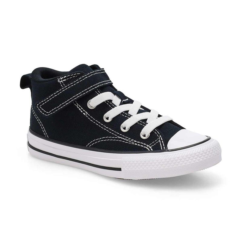 Baskets CHUCK TAYLOR ALL STAR MALDEN STREET MID, noir/noir/blanc, enfants