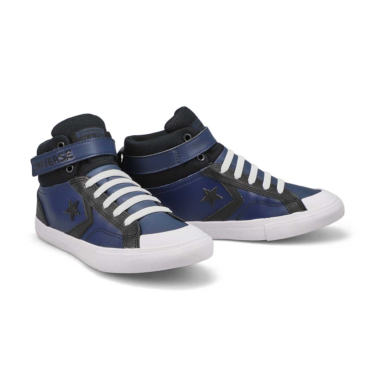 Baskets hautes PRO BLAZE STRAP HI TOP, marine/noir/blanc, garçons