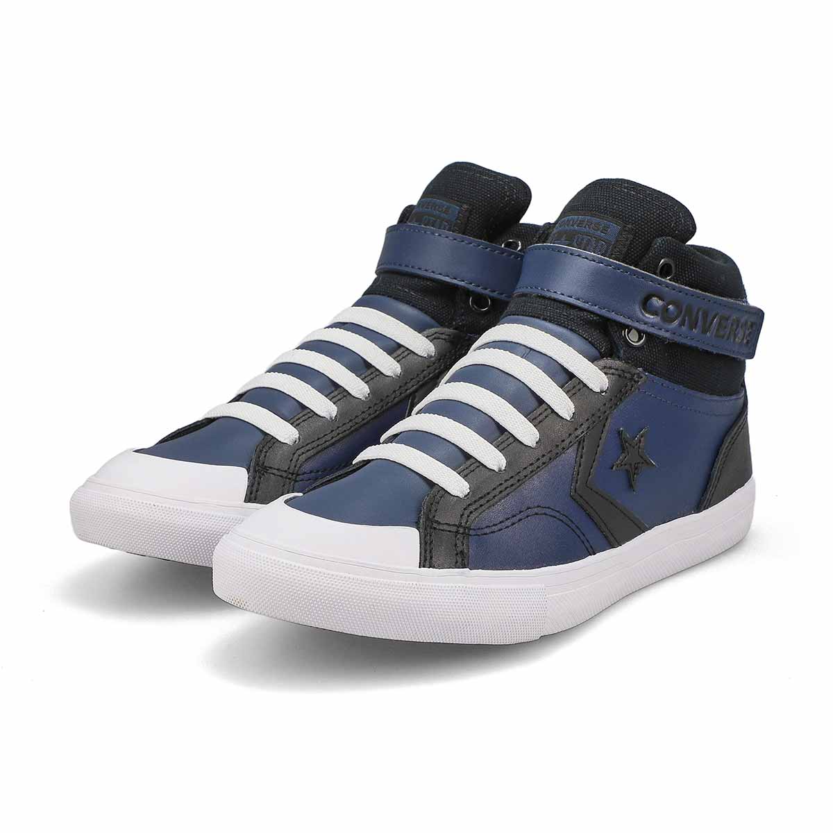 Baskets hautes PRO BLAZE STRAP HI TOP, marine/noir/blanc, garçons