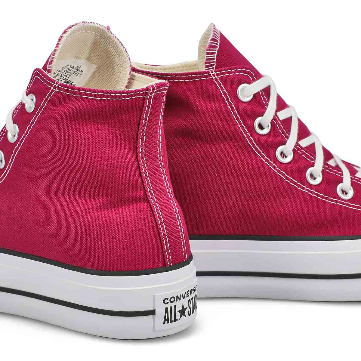 Women's Chuck Taylor All Star Lift Hi Top Platform Sneaker - Berry