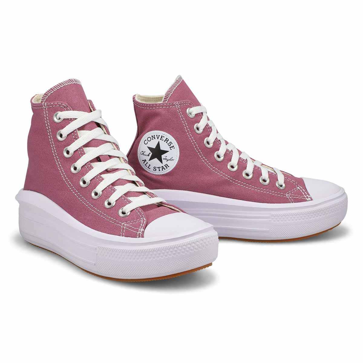 Women's Chuck Taylor All Star Move Hi Top Platform Sneaker - Dahlia