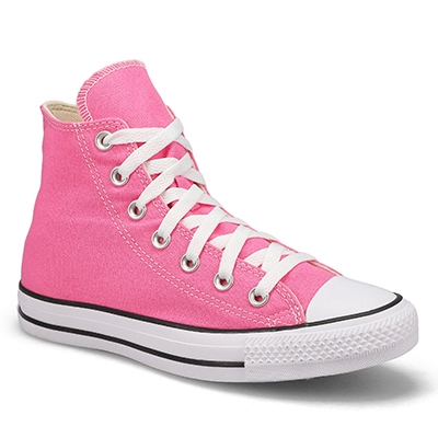 Lds Chuck Taylor All Star Hi Top Sneaker - Pink