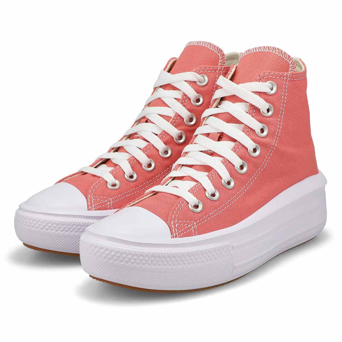 Women's Chuck Taylor All Star Move Hi Top Platform Sneaker - Rose/White