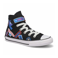 Basket à tige haute CHUCK TAYLOR ALL STAR 1V STICKER STASH, garçons