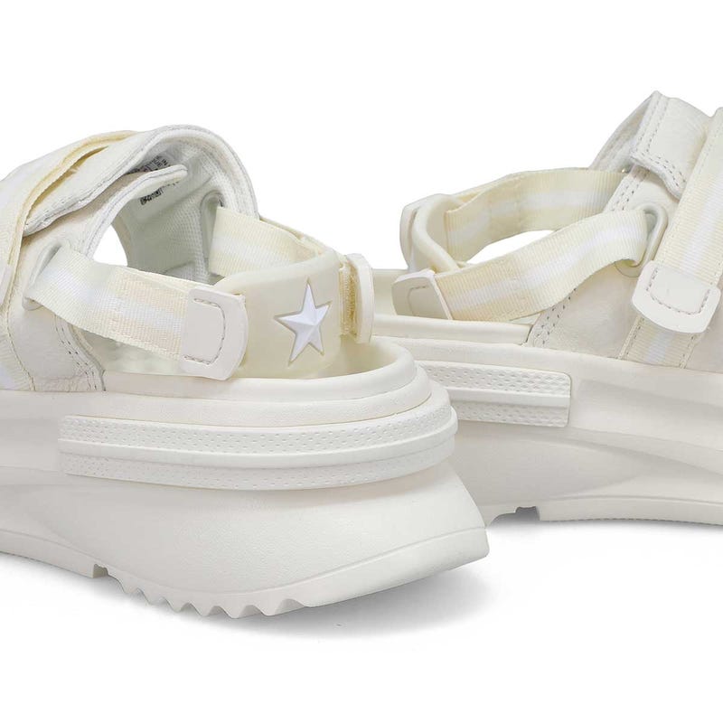 Women's Run Star Utility Platform Sandal- Egret