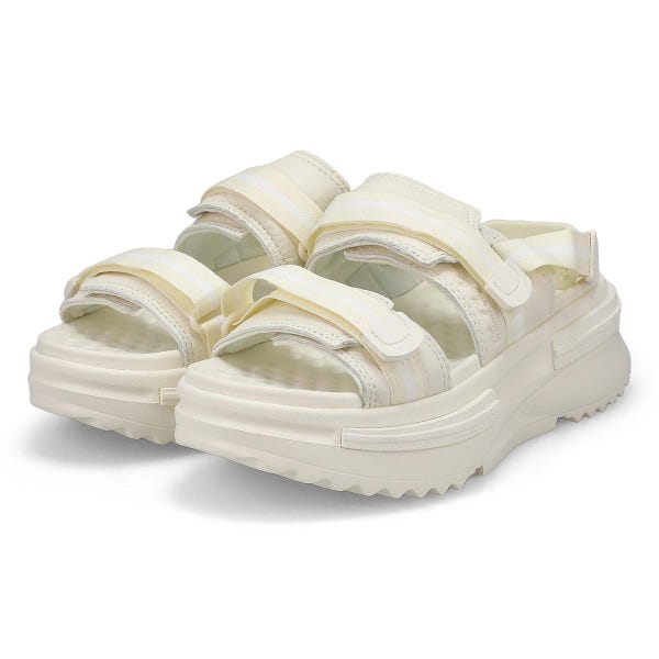 Women's Run Star Utility Platform Sandal- Egret
