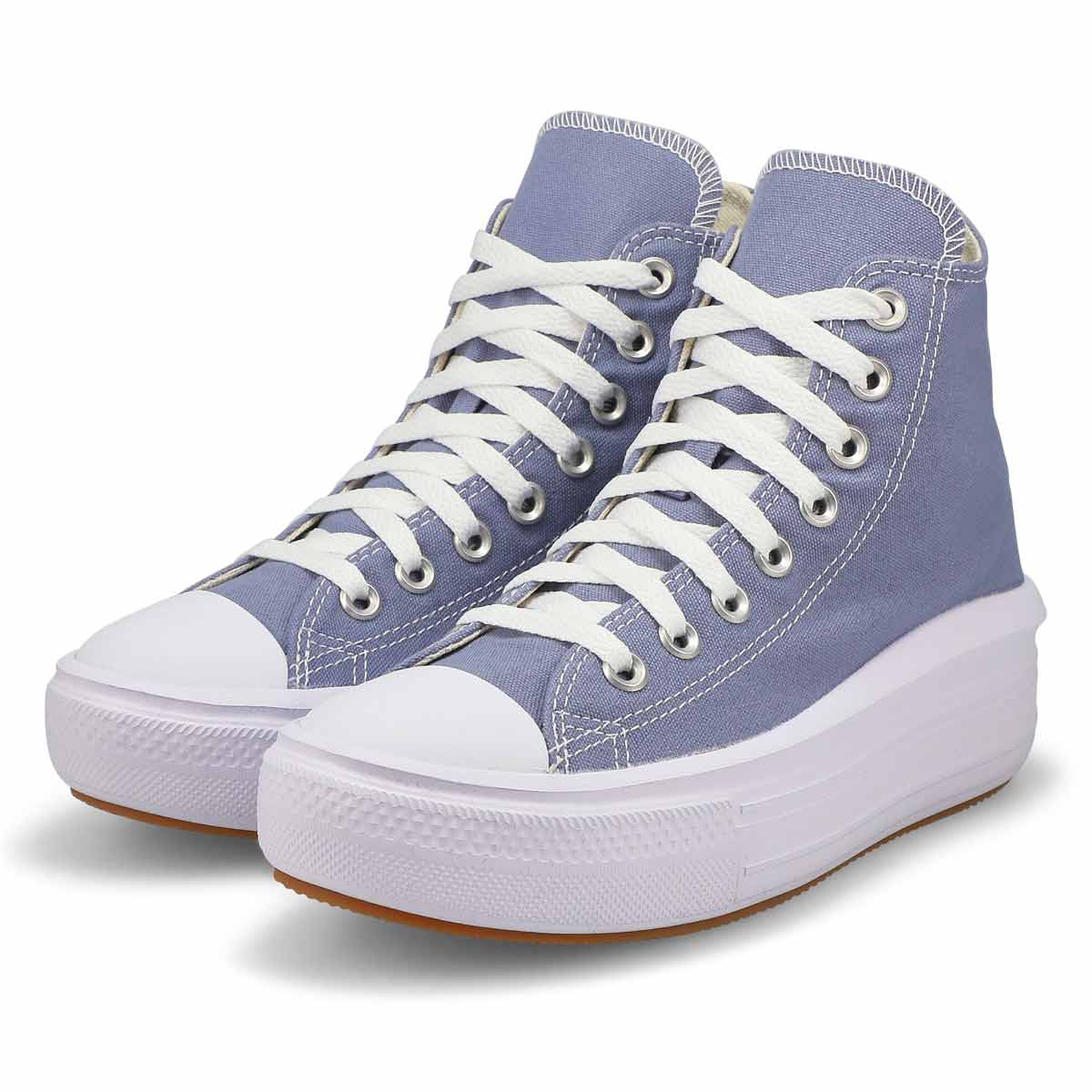 Women's Chuck Taylor All Star Move Hi Top Platform Sneaker - Thunder/White