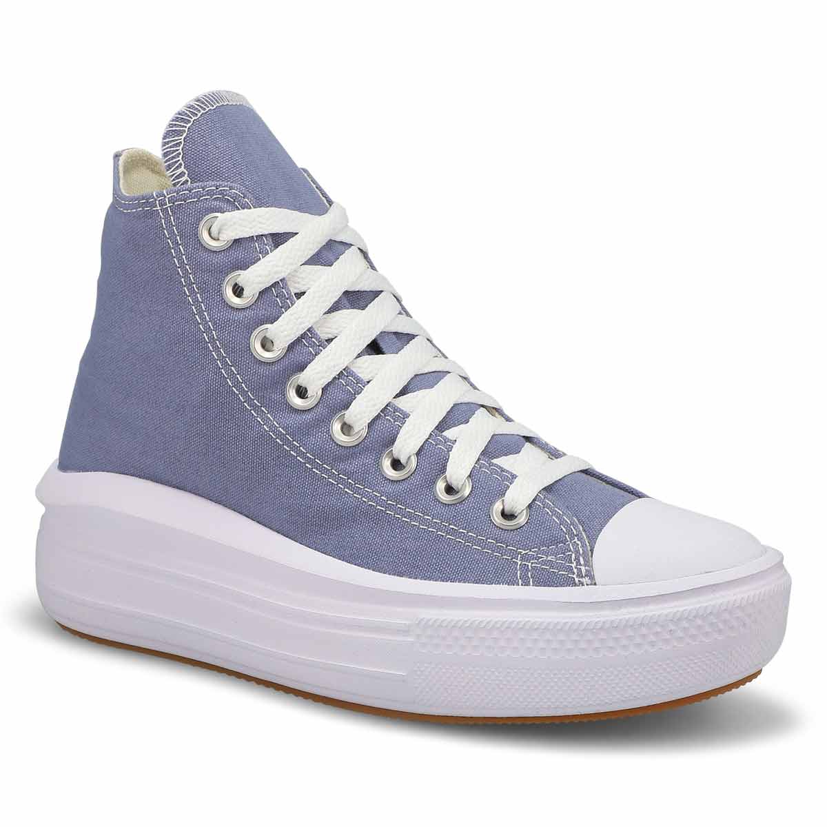 Women's Chuck Taylor All Star Move Hi Top Platform Sneaker - Thunder/White