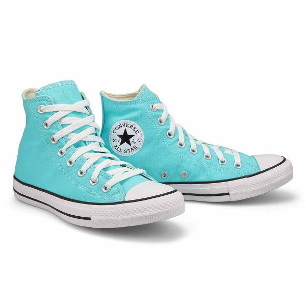 Women's ChuckTaylor All Star Hi Top Sneaker - Double Cyan