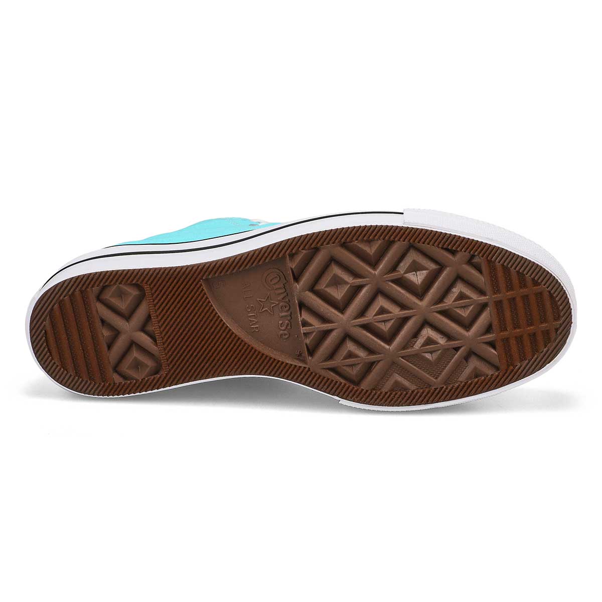 Women's  Chuck Taylor All Star Lift Hi Platform Sneaker- Triple Cyan