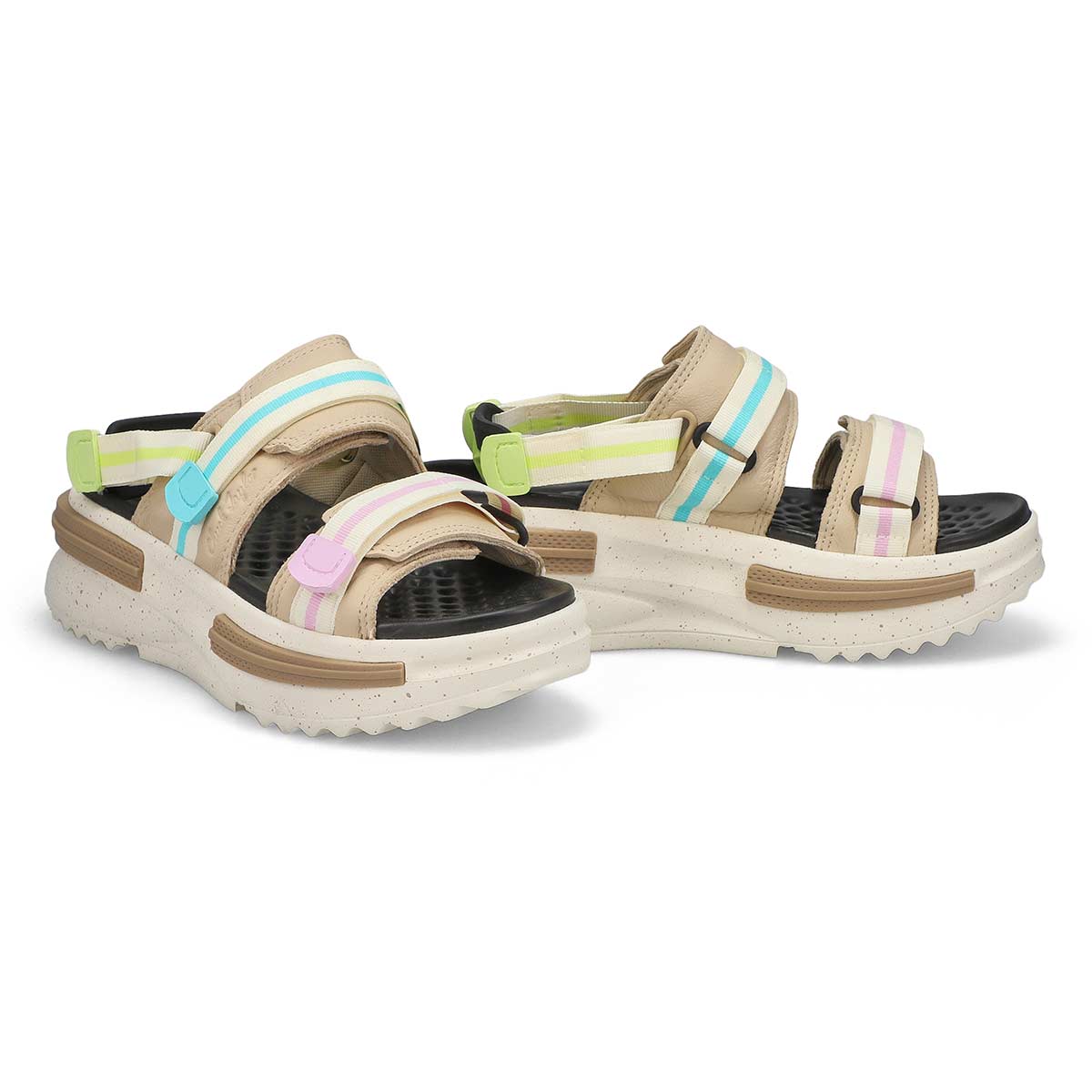 Women's Run Star Utility Platform Sandal - Nutty Granola/Citrus/Lilac