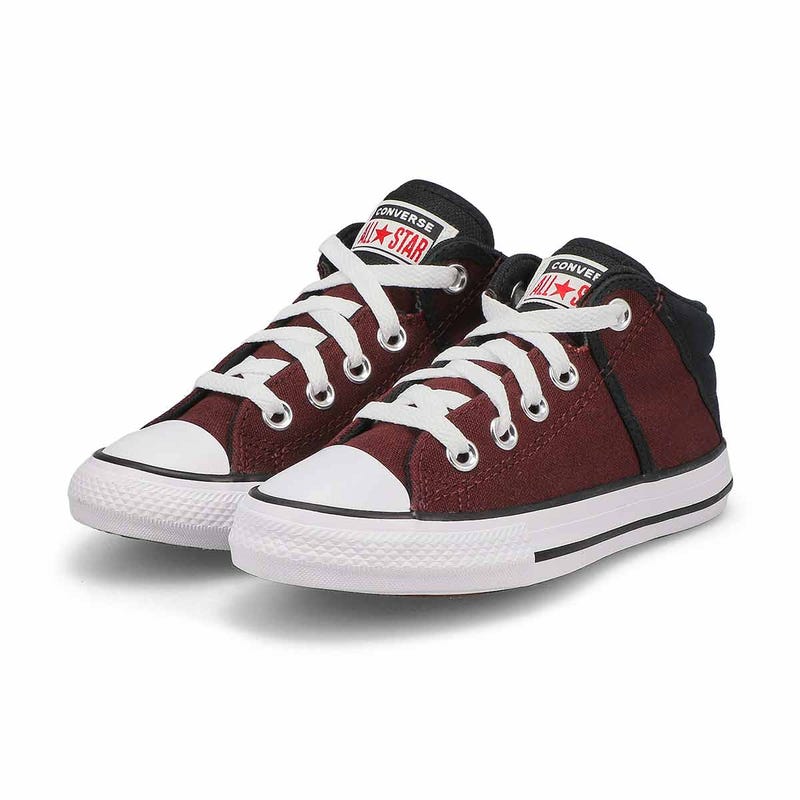 Baskets mi-hautes CHUCK TAYLOR ALL STAR AXEL SPORT MID, pierre de sang/blanc/noir, garçons