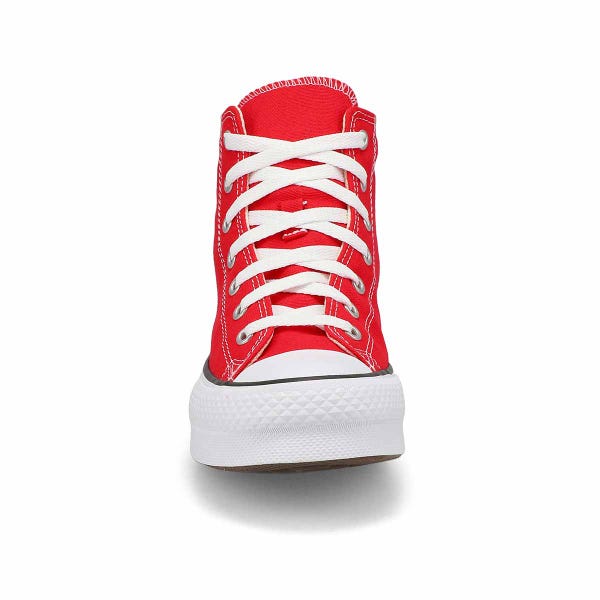 Baskets plateforme à tige haute CHUCK TAYLOR ALL STAR EVA LIFT, rouge/blanc/noir, filles