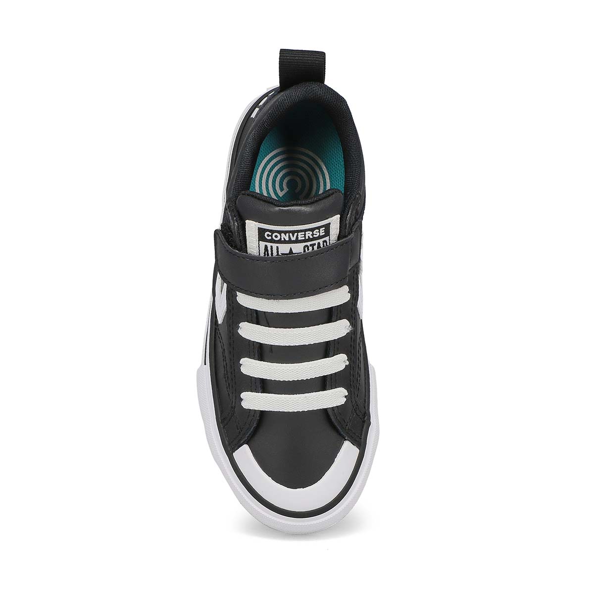 Baskets en cuir CHUCK TAYLOR ALL STAR PRO BLAZE, noir/blanc/souris, garçons
