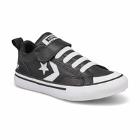 Baskets en cuir CHUCK TAYLOR ALL STAR PRO BLAZE, noir/blanc/souris, garçons