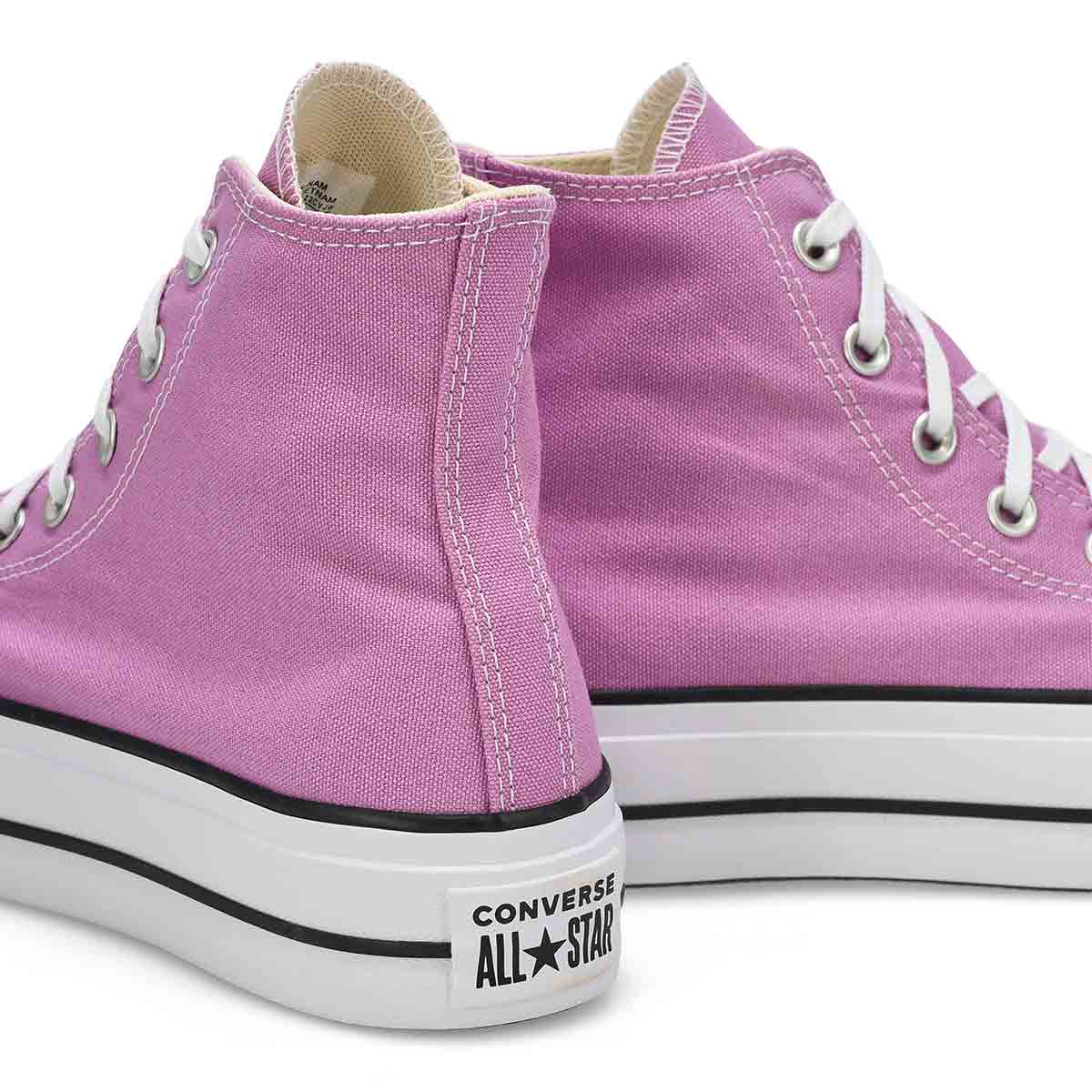Women's Chuck Taylor All Star Lift Hi Top Platform Sneaker - Classic Amethyst/White/Black