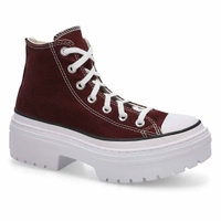 Women's  Chuck Taylor All Star Lugged Hi Top Platform Sneaker - Bloodstone/White/Black