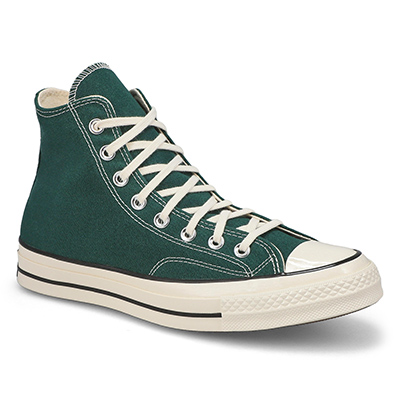 Baskets hautes Chuck 70, vert jalousie/aigrette/noir, hommes