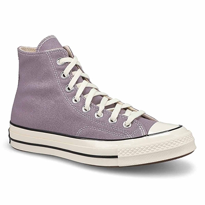 Lds Chuck 70 Hi Top Sneaker - Mauve Stone/Egret/Black