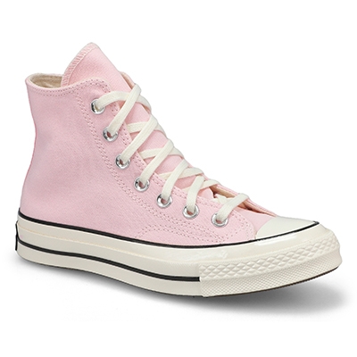 Lds Chuck 70 Hi Top Sneaker - Pink Frosting/Egret/Black
