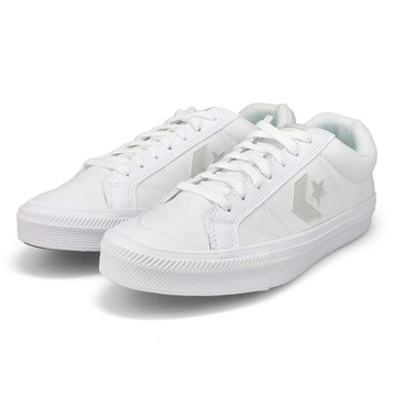 Men's Sport Casual Lace Up Sneaker - White/Barley 