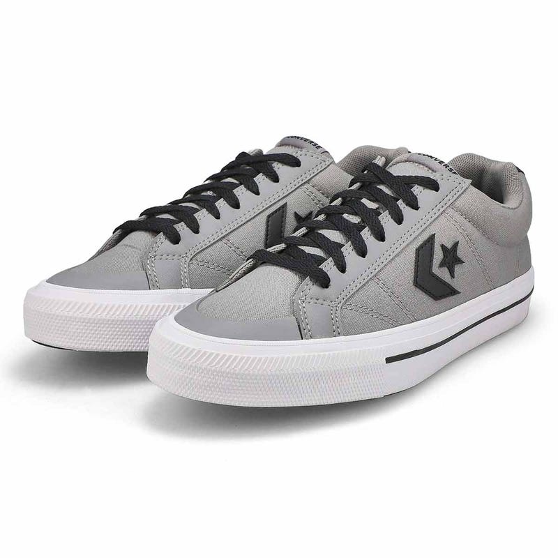 Baskets à lacets SPORT CASUAL, gris classique/noir/blanc, hommes