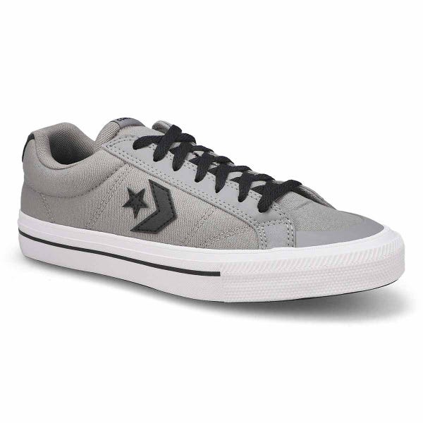 Baskets à lacets SPORT CASUAL, gris classique/noir/blanc, hommes